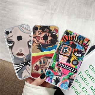 เคสโทรศัพท์มือถือแบบนิ่ม TPU ใส ลายภาพวาดศิลปะ Funky 72WS สําหรับ Vivo Y95 Y91 V5 Plus V7 Y75 Y79 V9 Y85 Y89 V11 V15 Pro Y11