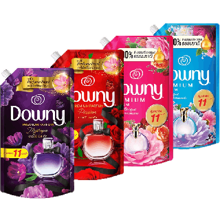 [ซื้อ 4 แถม 2] Downy ดาวน์นี่ น้ำยาปรับผ้านุ่มสูตรเข้มข้น ถุงเติม สูตรน้ำหอมพรีเมี่ยม 1.25- 1.35 ลิตร x 6 แพ็ค