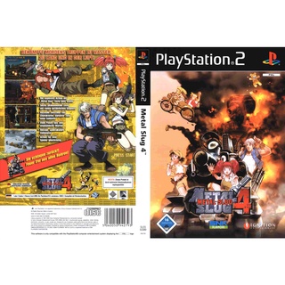 แผ่นเกมส์ PS2 Metal Slug 4   คุณภาพ ส่งไว (DVD)