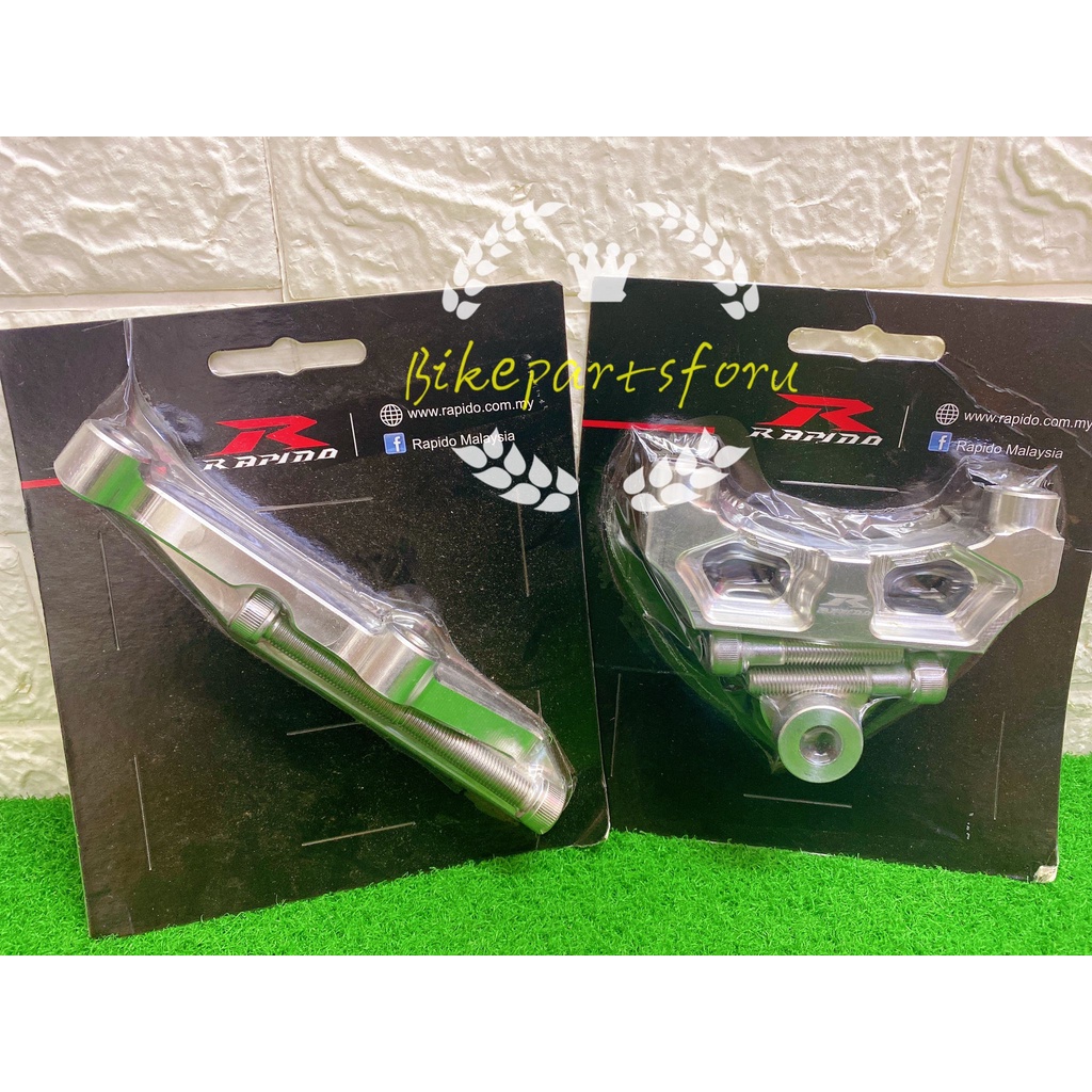 Rs150 v1/V2 Rapido Caliper bracket 100mm (4pot) brem bo GP4/M4/M3 ** FRONT / REAR **