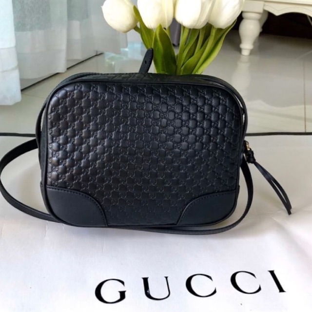 New Gucci guccissima camera bag