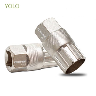 Yolo เครื่องมือซ่อมแซมล้อจักรยาน Freewheel Remover Mtb