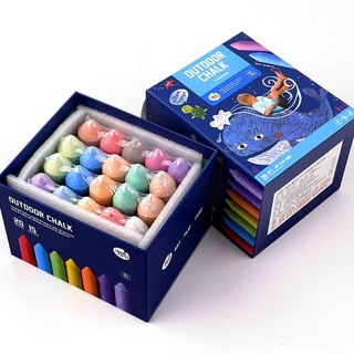 สีชอล์กปลอดสารพิษชนิดลบออกได้จากแบรนด์ Joan Miro - Washable Sidewalk Chalk