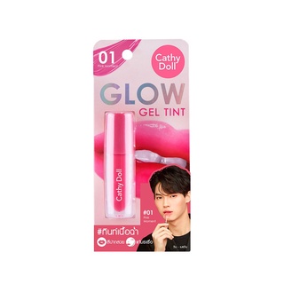 Cathy doll glow gel tint 2.4g ลิปทินท์เนื้อฉ่ำ เคที่ดอลล์ โกลว์ เจล ทินท์ ริมฝีปากเปล่งปลั่ง