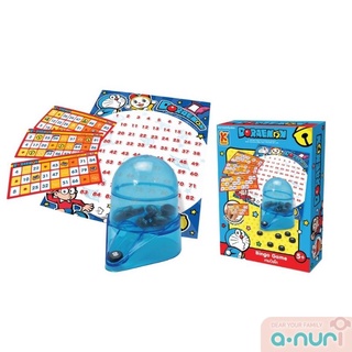 Doraemon ลิขสิทธิ์แท้ มินิ บิงโกโดราเอมอน 90 หมายเลข 12 แผ่น Mini Bingo Game 90 Number บิงโก ขนาดเล็ก ของเล่นเด็ก