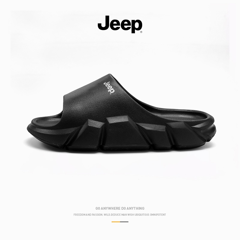 JEEP รองเท้าแตะ  สึกหรอ เวลาว่าง jeep shoes ผู้ชาย นางสาว รองเท้าคู่