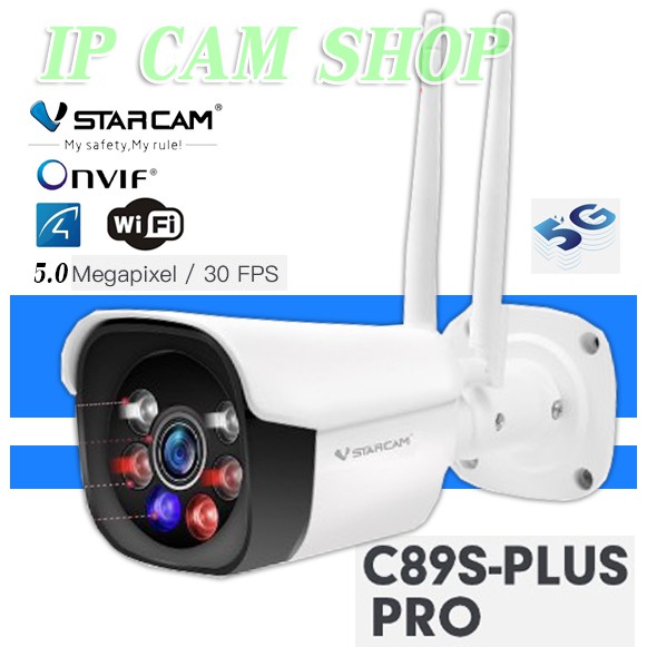 ใหม่ VSTARCAM C89S PLUS PRO 5ล้าน 1520P (2688x1520) ตัวtop Vstarcam ของแท้