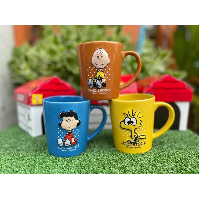 แก้ว Snoopy 7-11 (ไม่ผ่าน QC) แก้วเซรามิกใส่น้ำร้อน น้ำเย็น