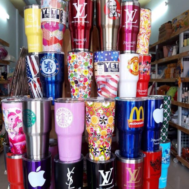 YETI THAILAND THERMAL CUP 900ml พร้อมถุงฟาง