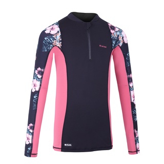 เสื้อยืดแขนยาวป้องกันรังสียูวีรุ่น 500LS SELA OLAIAN 500 WOMENS LONG SLEEVE UV PROTECTION SURFING TOP