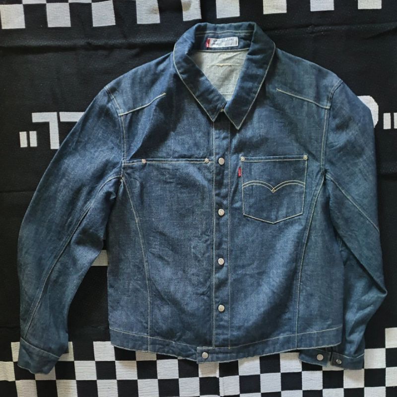 Levi's Engineered Denim Jacket Made in Tunisia