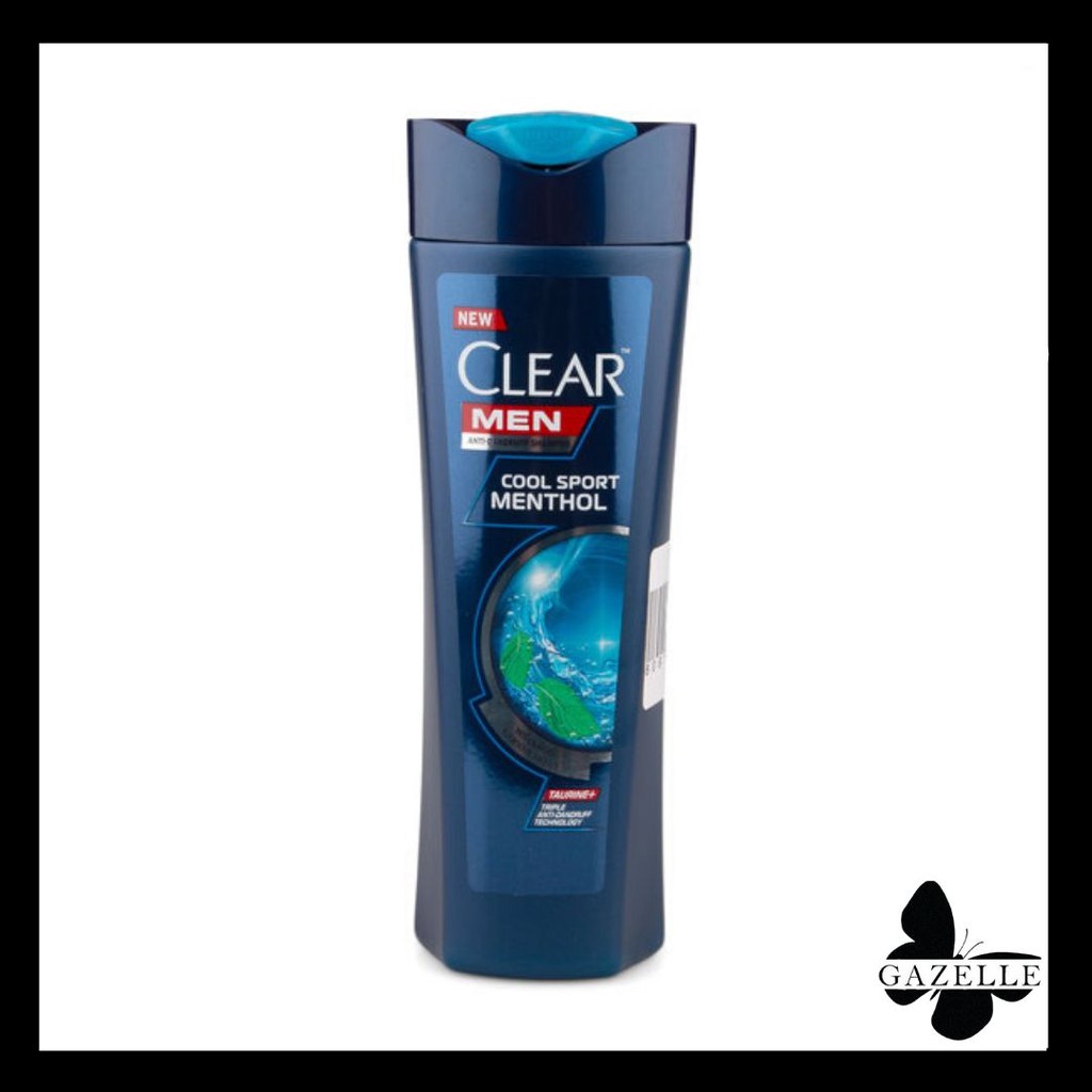 CLEAR Anti-Dandruff Shampoo Men Cool Sport Menthol [145ml.] เคลียร์ เมน แชมพูขจัดรังเเค คูลสปอร์ต เม