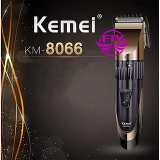 แบตตาเลี่ยน ⭐รุ่น KM-8066⭐ ปัตตาเลี่ยน ตัดผม ไร้สาย ใบมีดอัลลอยด์ไททาเนี่ยม ปัตตาเลี่ยน เครื่องตัดผม พร้อมส่ง