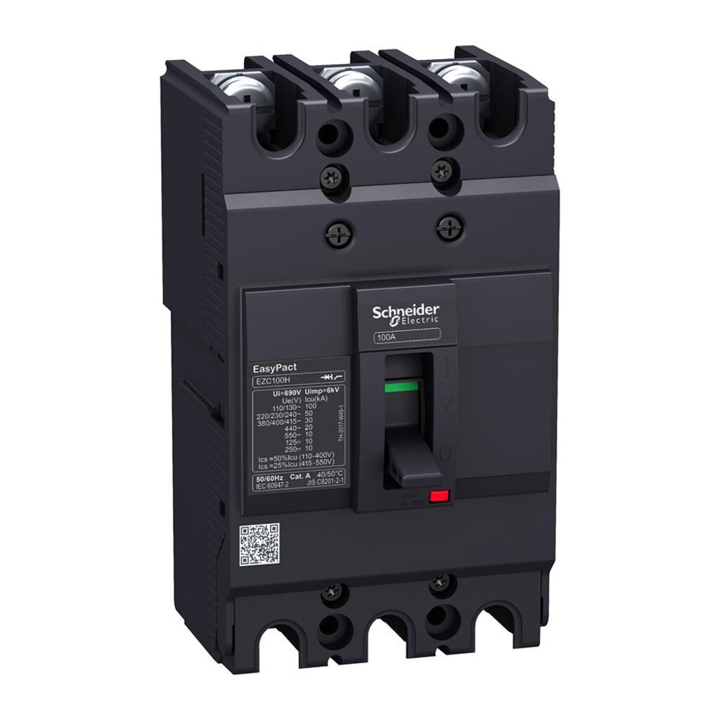 เมนเบรกเกอร์ MCCB SCHNEIDER EZC100H3050 SQD 50A