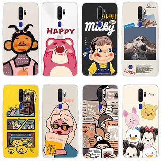 เคสโทรศัพท์ซิลิโคน TPU แบบนิ่ม สําหรับ OPPO a1k a5 a9 2020 a31 2020 a8