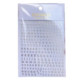 Redd Glitter ตัวอักษรภาษาอังกฤษสติกเกอร ์ Self-Adhesive โลหะสติกเกอร ์ 26 Bronzing ตัวอักษรสติกเกอร ์ DIY ตกแต ่ ง AZ Sticke