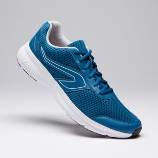 รองเท้าวิ่ง Kalenji รองเท้าวิ่งผู้ชาย Mens Running Shoes รองเท้าวิ่งสำหรับผู้ชายรุ่น RUN CUSHION (สีฟ้า PETROL)