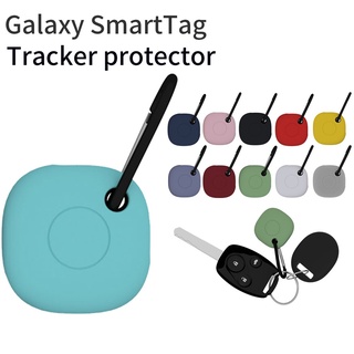 เคสซิลิโคน พร้อมคาราบิเนอร์ สําหรับ Samsung Galaxy Smart Tag Plus Tracker