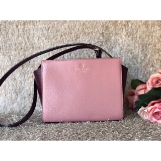 Kate Spade Grand Street Hayden Leather Crossbody Bag Oceanoขนาด8”