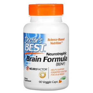 ⚡️Pre order⚡️ Doctors Best, Neurotrophic Brain Fomrula, 90 Veggie Caps🇺🇸