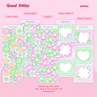 [พร้อมส่ง]🍀clover sticker collection สติกเกอร์  Good Daizy