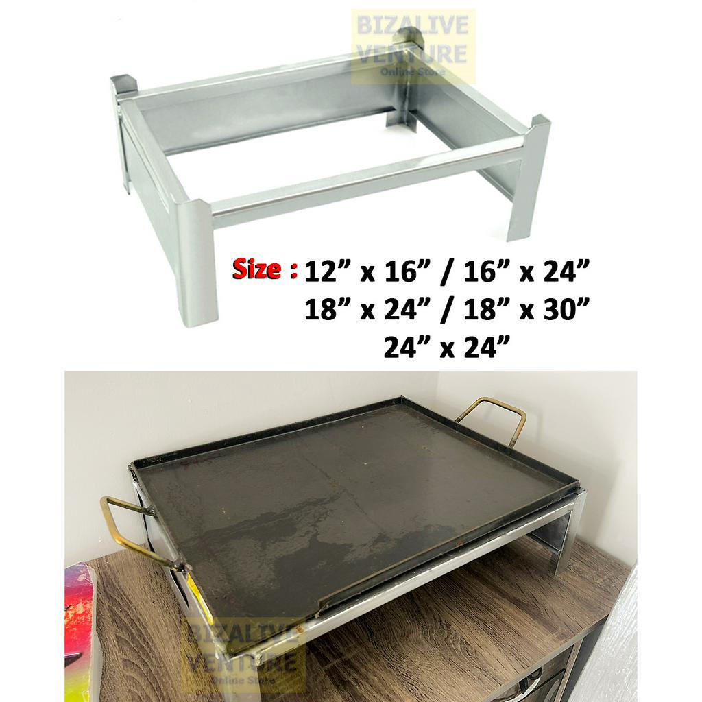 Kuali Burger Stand Hot Plate Stand Kaki Kuali Burger Roti Canai Hot Burger Plate Pan Stand Kuali Bur
