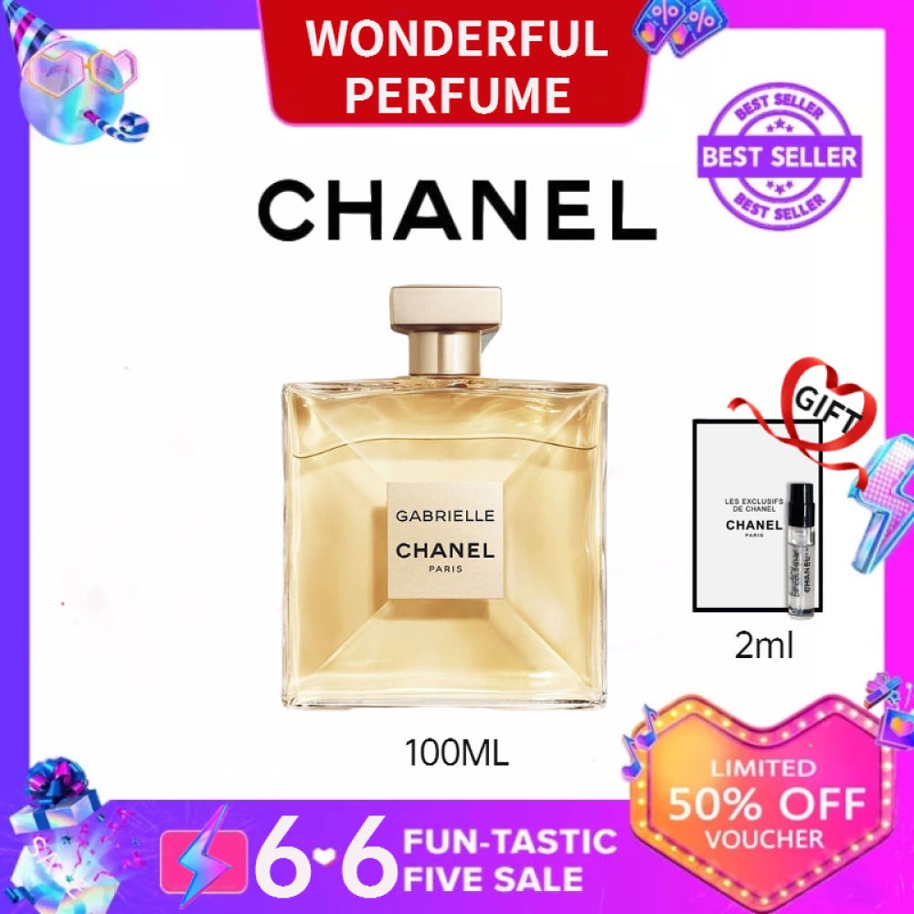 【100% น้ำหอมแท้】น้ำหอม Chanel Gabrielle edp 100ml กล่องซีล