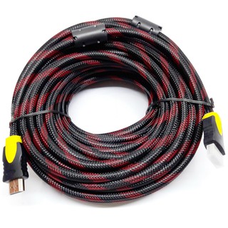 สาย HDMI Cable(M/M) HD 1080p V1.4 ยาว 10 เมตร (สายถัก)