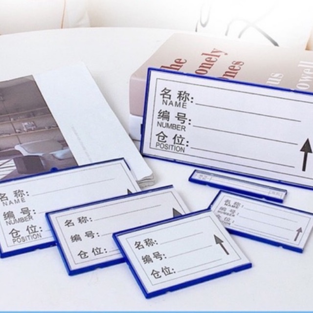 ป้ายราคาแม่เหล็กเต็มแผ่น ป้ายสินค้าแม่เหล็ก label แม่เหล็ก