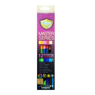 Master Art ดินสอสีมาสเตอร์ซีรี่ย์ 2 หัว 12 สี