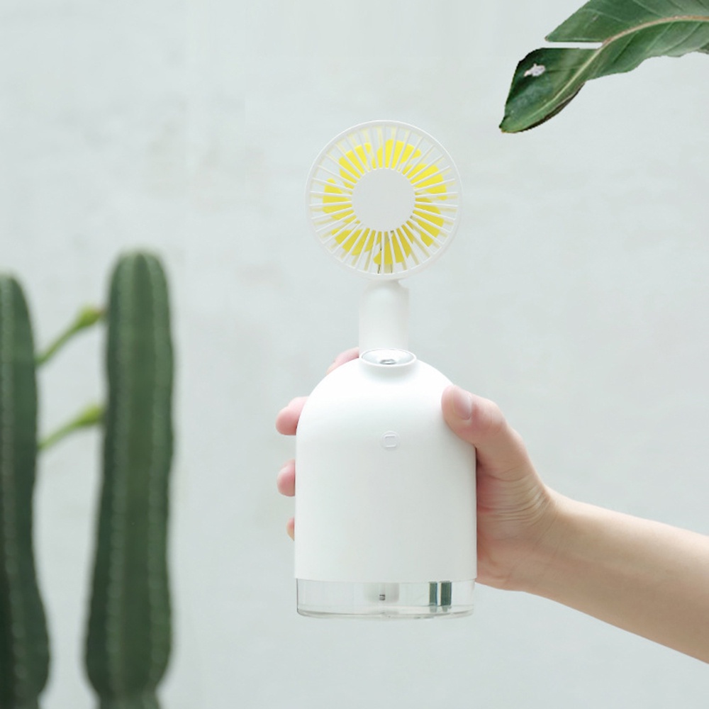 （IN STOCK） Fan Humidifier Multifunctional USB Mini Humidifier Removable ...