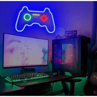 【ส่งเร็ว】ป้ายไฟนีออนตกแต่งห้องเกมมิ่ง ป้ายรูปจอยเกมไฟไอคอน Playstation โคมไฟนีออน อะคริลิค ไล่โทนสี สีสันสดใส สําหรับตกแต่งห้องเล่นเกม