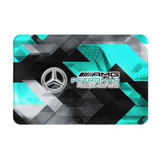 Mercedes AMG Petronas Formula One Team (2) พรมเช็ดเท้า กันลื่น ดูดซับน้ํา แห้งเร็ว 16x24 นิ้ว สําหรับห้องน้ํา พร้อมส่ง