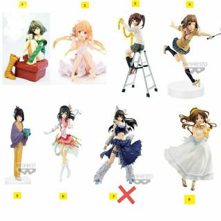 ฟิกเกอร์แท้ JP มือ1 EXQ - Idolmaster Cinderella Girls   -  Anzu , Rin ,Aiko ,Chieri , Yuzu