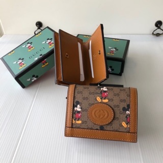 New Gucci x Disney short wallet