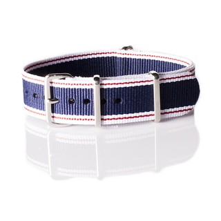 สายนาโต้ nato strap รุ่น Navy white red