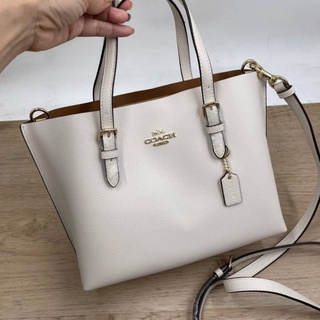 😁🥳NEW COACH MOLLIE  25 สีขาว สวยเรียบหรู