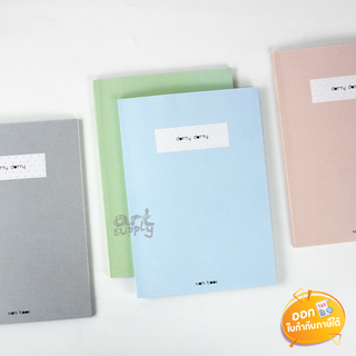 สมุดโน้ต ลายจุด E-file doty doty รุ่น CNB106 ขนาด A5 หนา 75 แกรม 40 แผ่น **คละสี**