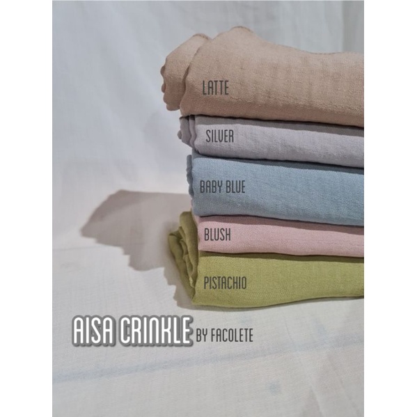 Aisa ผ้าคลุมไหล่ ย่น