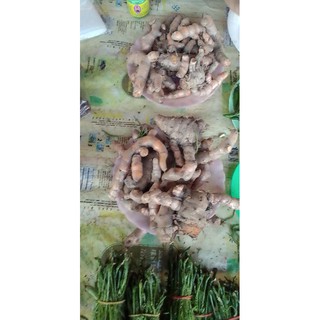 ขมิ้นสดๆปลอดสารพิษเก็บสดๆ30