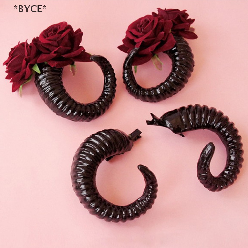 Byce> กิ๊บติดผม รูปเขาปีศาจ แกะ พร็อพสําหรับแต่งคอสเพลย์ ปาร์ตี้ฮาโลวีน