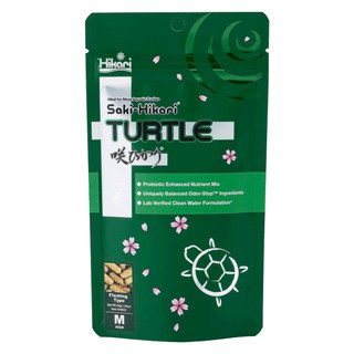 Saki-Hikari Turtle Food อาหารเม็ดชนิดลอยน้ำ สำหรับเต่า ตะพาบ 45 g