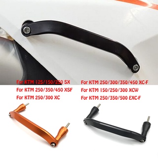 ชุดรางมือจับอลูมิเนียม CNC อุปกรณ์เสริมรถจักรยานยนต์ สําหรับ KTM 125 150 250 SX 350 450 SXF 300 XC-F 300 XCW 500 EXC-F 2016 2017 2018 2019