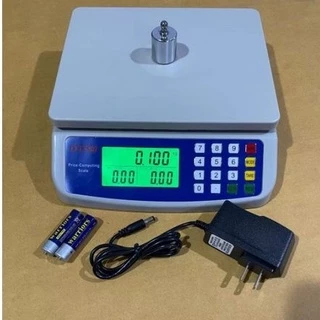 Maxpower เครื่องชั่งอาหารดิจิตอล ชั่งได้ 40 Kg / 1g พร้อมถ่านสเตนเลส ใช้ถ่าน + Adapter DT-580