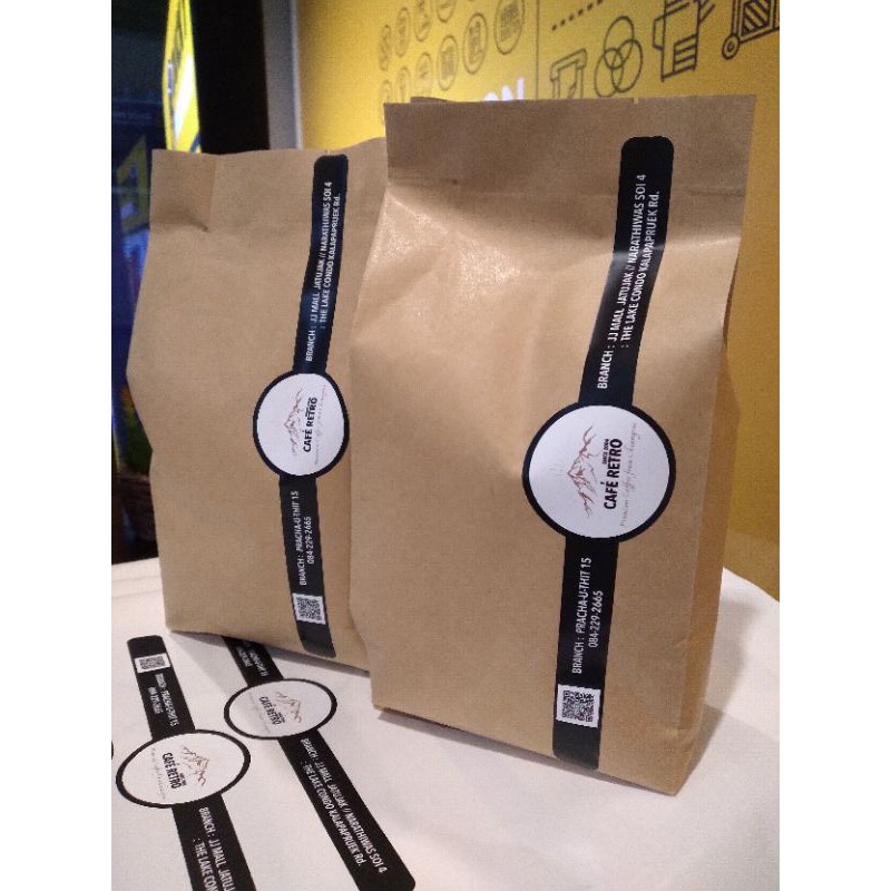 เม็ดกาแฟสดCafe Retro:Signature2 (500g.)1ถุง