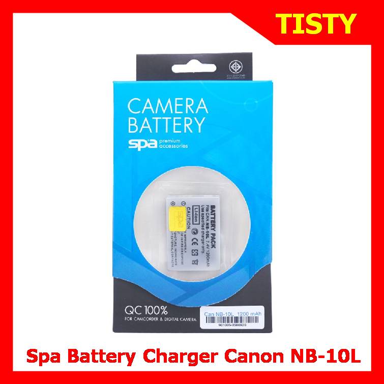 For Canon NB-10L Battery, Battery Charger ”SPA” แบตเตอรี่กล้อง, แท่นชาร์จกล้อง