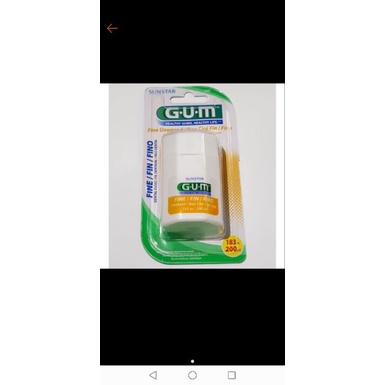 fine​ gum​​wax​ dental​ floss