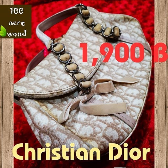 Christian Dior กระเป๋าถือคริสเตียนดิออร์ {ของแท้มือสอง}​