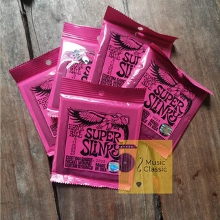 สายกีตาร์ไฟฟ้า ERNIE BALL® เบอร์ 9 แถมฟรี! ปิ๊กดีดกีต้าร์ "1 ชุดครบ 6 เส้น"