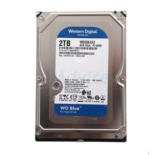 Hard Disk PC 2 TB HDD WD Blue (5400RPM, 256MB,SATA-3, WD20EZAZ)